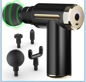 cotsoco Massage Gun Deep Tissue for Pain Relief with 4 Massage Heads & 6 Speeds